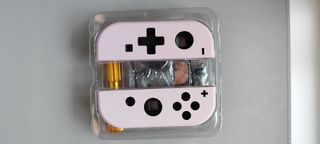 Carcasa rosa mandos Nintendo Switch