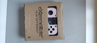 Carcasa rosa mandos Nintendo Switch