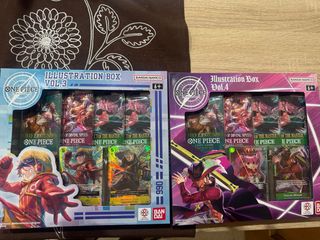 Caja Ilustración One Piece Vol. 3 y 4 Selladas