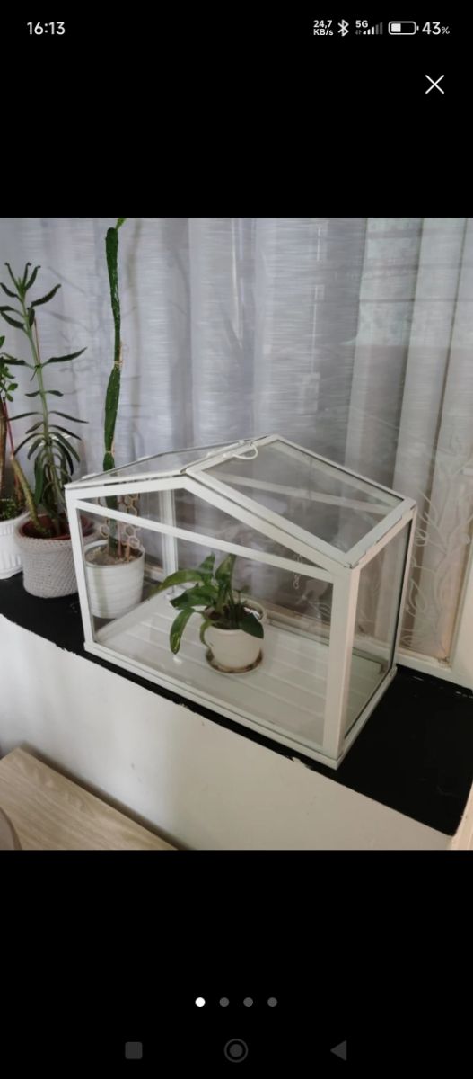 Invernadero IKEA Blanco