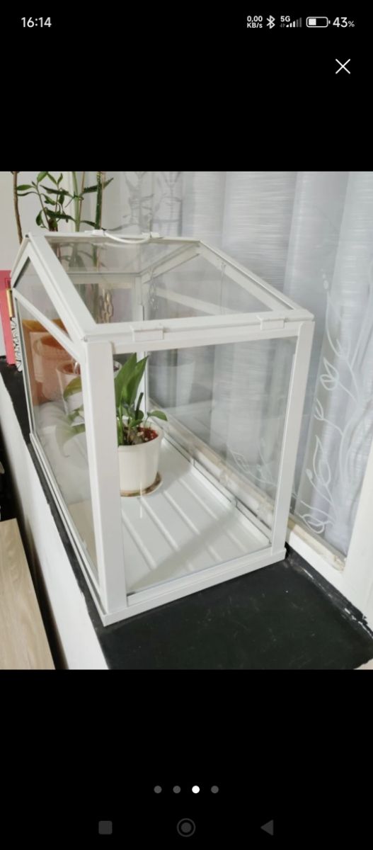 Invernadero IKEA Blanco