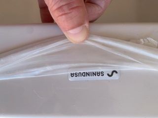 Bañera exenta blanca