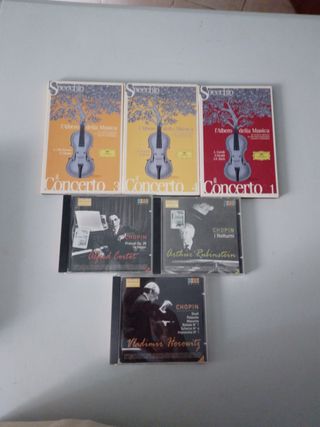 CD Musica Classica Chopin Cortot Rubinstein Horowi