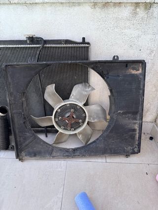 Radiador Mitsubishi Montero 3.2 diésel
