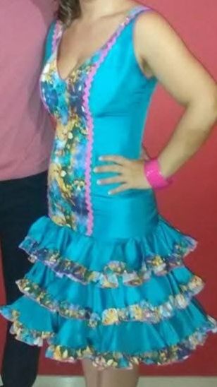 Traje Flamenca Corto