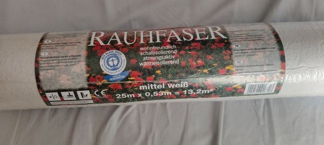Papel pintado pintable Rauhfaser