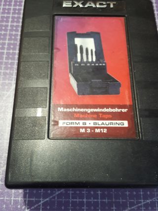 Juego de machos de roscar EXACT M3-M12