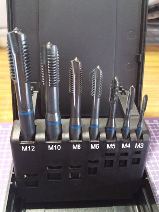 Juego de machos de roscar EXACT M3-M12