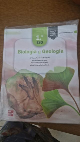 Libro Biología y Geología 1º ESO