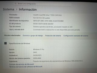 3 ud. Lenovo E16 Thinkpad Negro