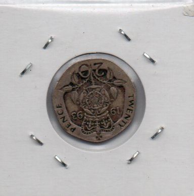 Monedas de Inglaterra (aprox. 300)