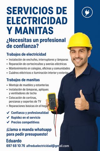Electricidad a domicilio ✅✅✅