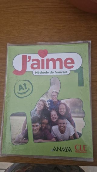 Libro J'aime 1 - Método de francés A1