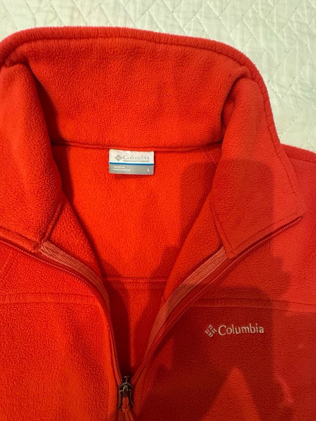 Columbia Polar in pile da donna, taglia L, rosso
