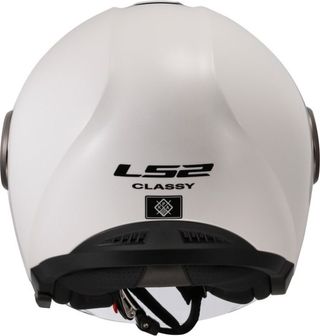 Casco Jet Blanco LS2