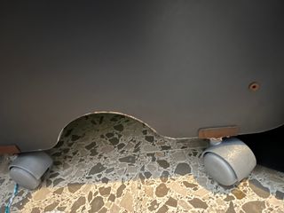 Tavolo da gioco con ruote medie