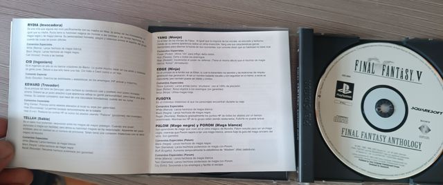 Final Fantasy Anthology PlayStation PAL