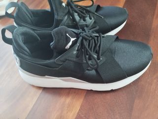 Zapatillas Puma Negras Mujer