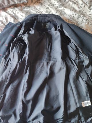 Abrigo Tintoretto azul con botones