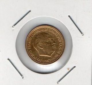 Moneda 1 Peseta 1963 Franco