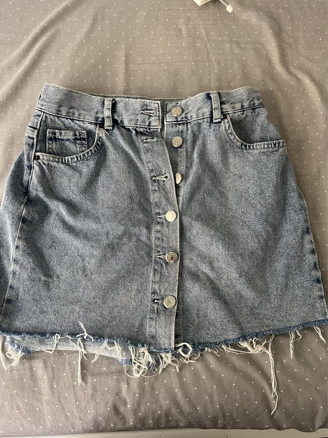 Falda vaquera Pull&Bear