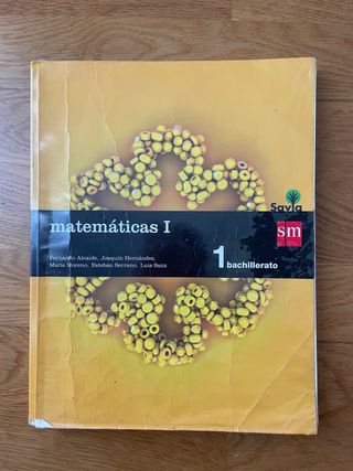 Matemáticas I. 1 Bachillerato. Savia