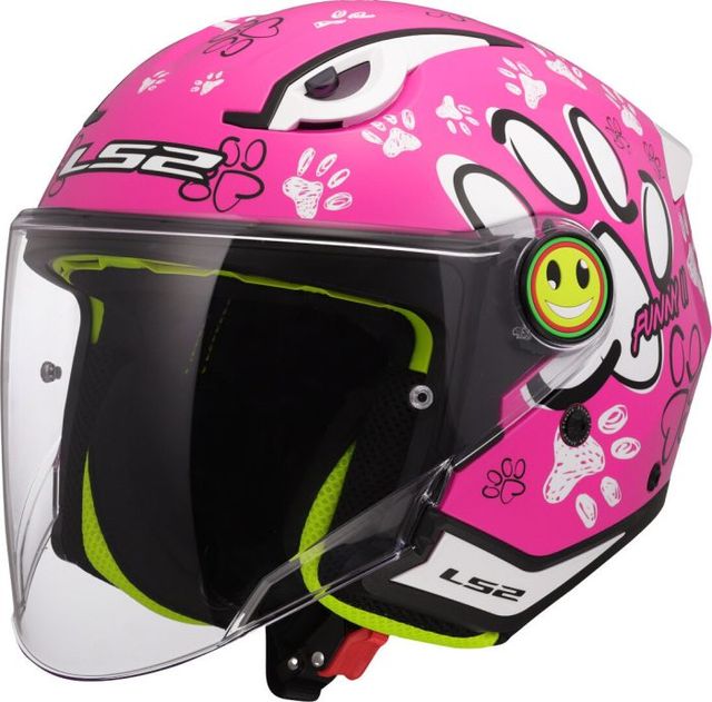 Casco Jet LS2 Funny II Rosa INFANTIL