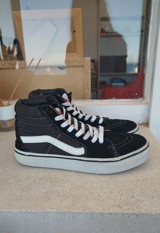 Zapatillas Vans Negras Altas