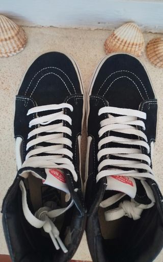 Zapatillas Vans Negras Altas