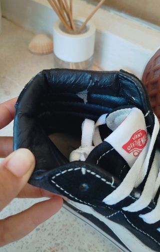 Zapatillas Vans Negras Altas