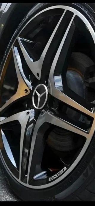 Tapacubos Mercedes Benz 75mm (4 uds)