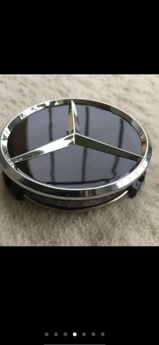 Tapacubos Mercedes Benz 75mm (4 uds)