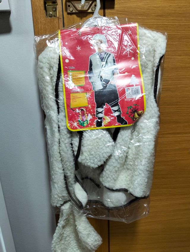 Traje de pastor 11/12 anos