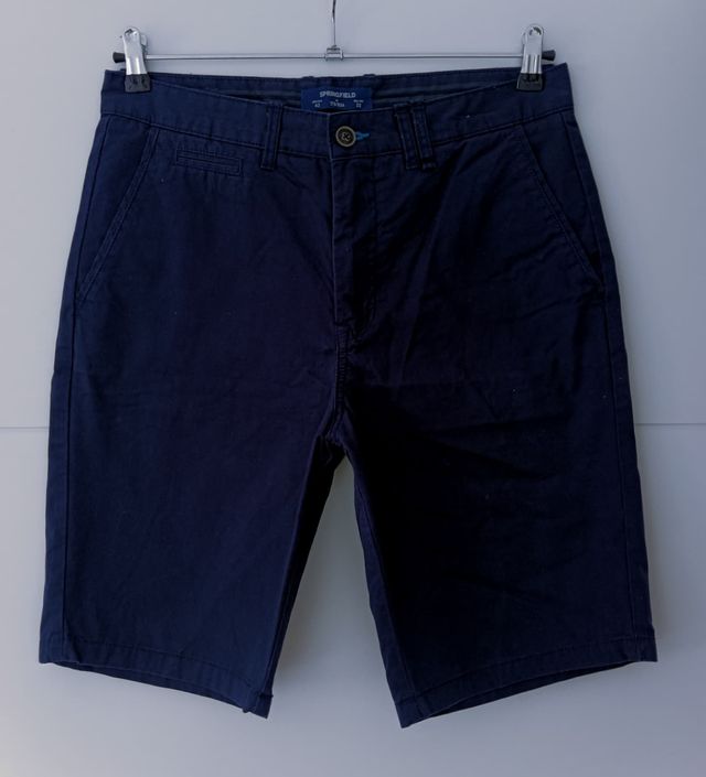Pantalón corto Springfield azul hombre Talla M