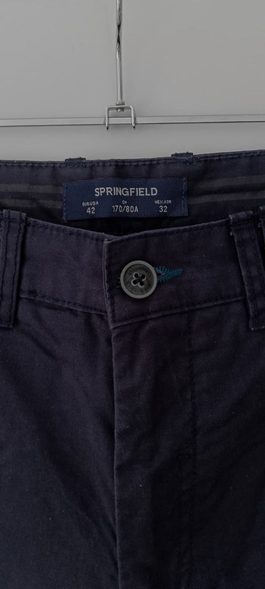 Pantalón corto Springfield azul hombre Talla M