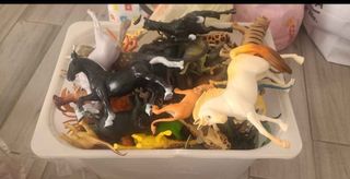 Set animali plastica bambini