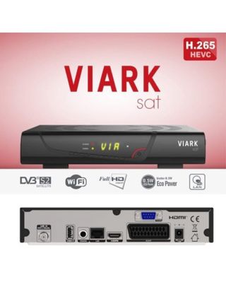 Viark Sat Receptor Satélite H.265 HEVC