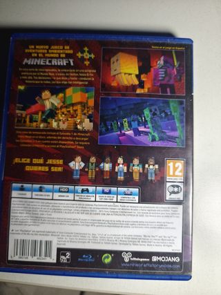 Juego PS4 Minecraft Story Mode Telltale Games