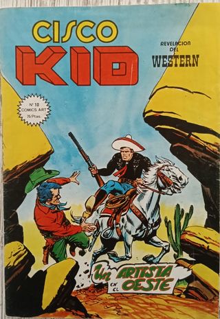 2 Cómics Western:TEX Posada DiegoPuerta, CISCO KID