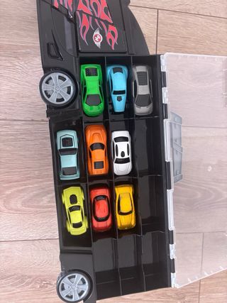 Camión Guarda Coches con 19 Coches