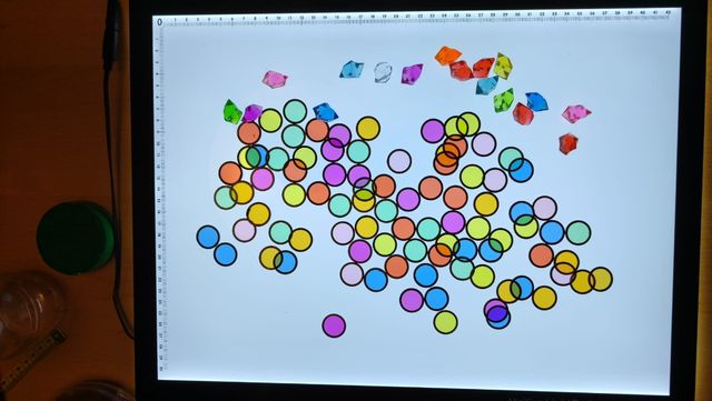 Materiales para mesa de luz