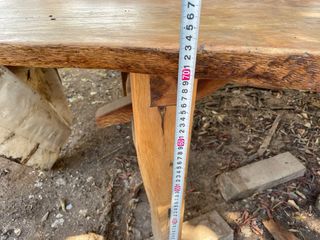 Mesa NUEVA rústica de madera maciza