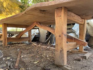 Mesa NUEVA rústica de madera maciza