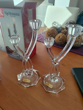Candelabros Nachtmann Bleikristall