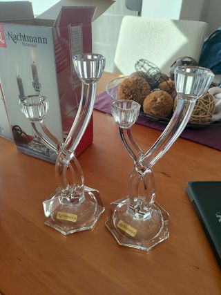 Candelabros Nachtmann Bleikristall