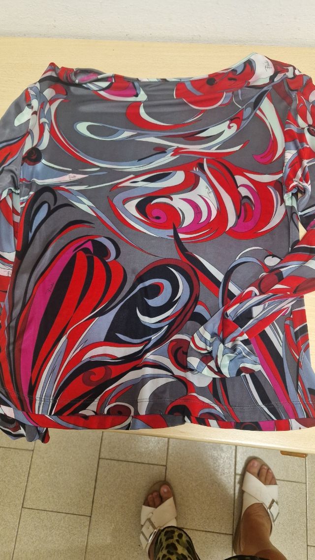 Maglia Emilio Pucci donna fantasia multicolor