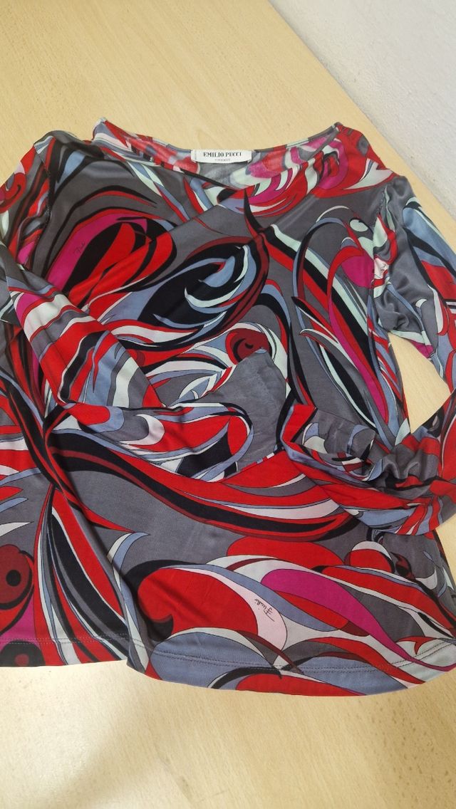 Maglia Emilio Pucci donna fantasia multicolor