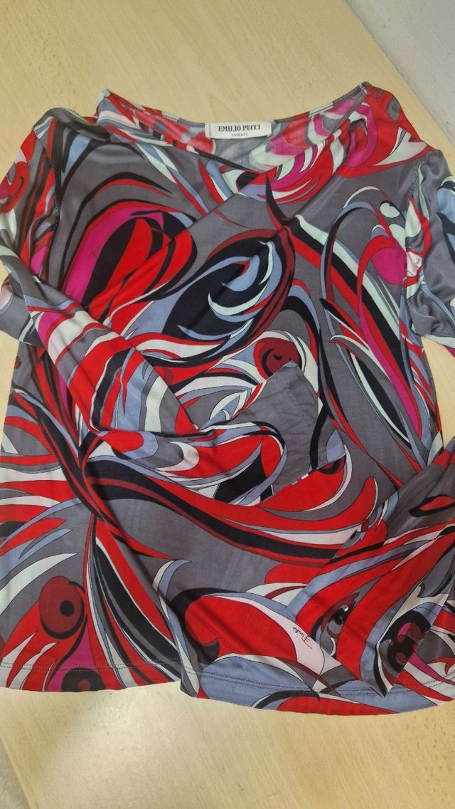 Maglia Emilio Pucci donna fantasia multicolor