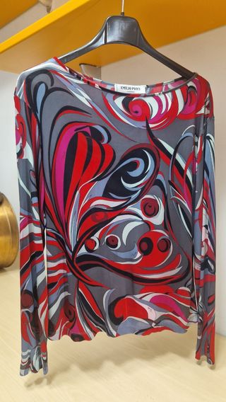 Maglia Emilio Pucci donna fantasia multicolor
