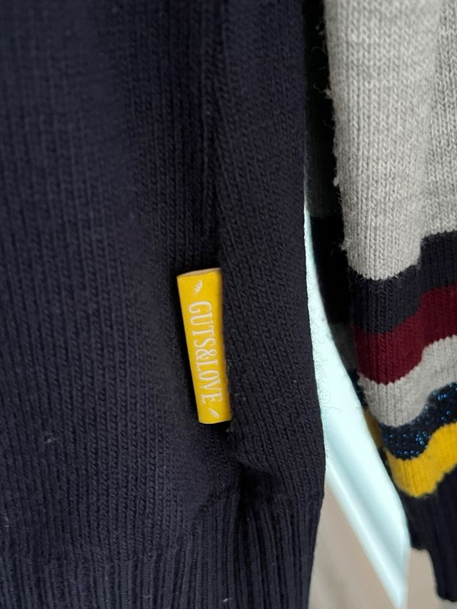 Jersey Guts & Love Azul Cuello Alto